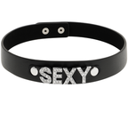 COQUETTE CHIC DESIRE - SEXY VEGANSK LÆDERCHOKER