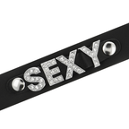 COQUETTE CHIC DESIRE - SEXY VEGANSK LÆDERCHOKER
