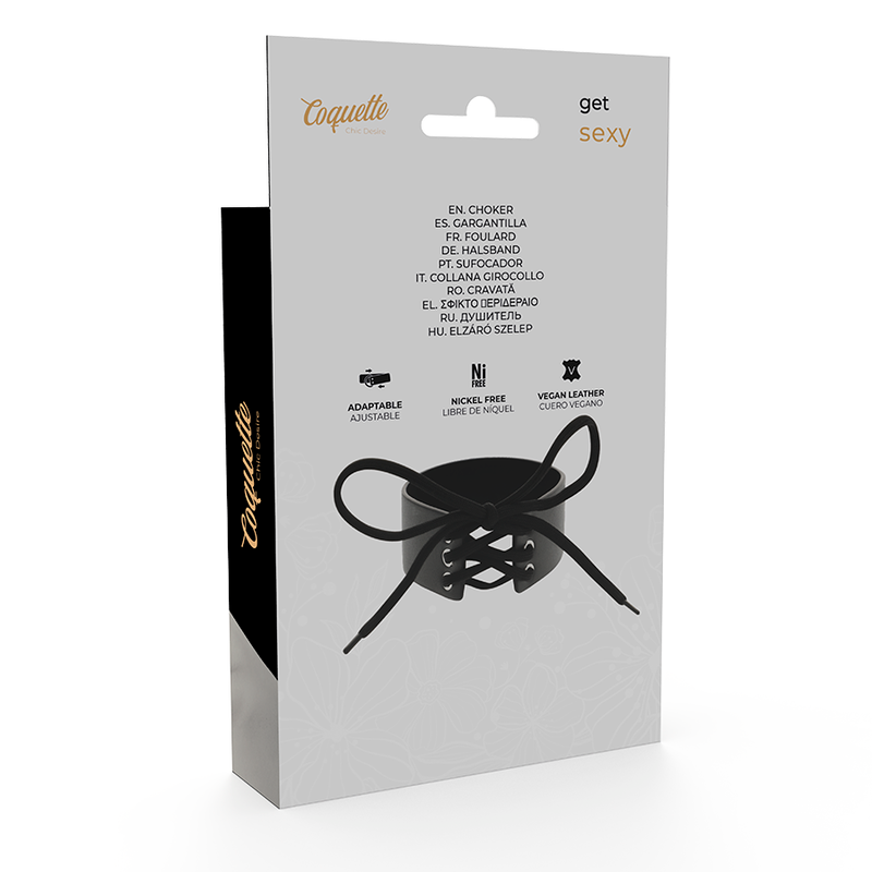 COQUETTE CHIC DESIRE - VEGANSK LÆDERCHOKER