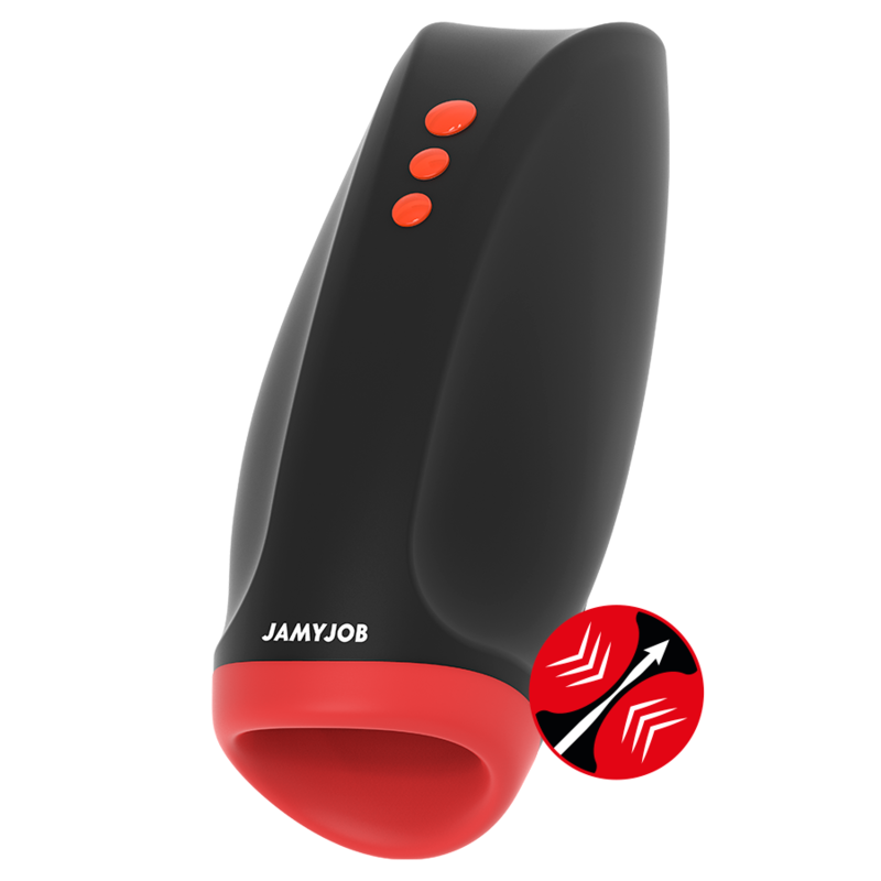 JAMYJOB - NOVAX MASTURBATOR MED VIBRATION OG KOMPRESSION