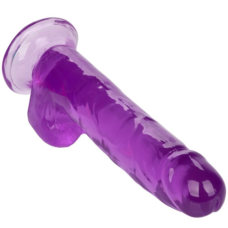 CALEXOTICS - STØRRELSE QUEEN DILDO LILLA 20,3 CM