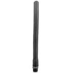 ALL BLACK - ANALBRUSESILIKONE 27 CM