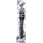 ALL BLACK - ANALBRUSESILIKONE 27 CM