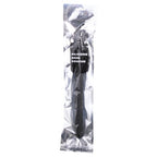 ALL BLACK - ANALBRUS MED SILIKONE 27 CM