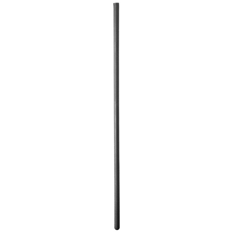 HELT SORT - 6 MM URETHRAL SONDE SILIKONE