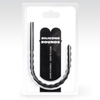 HELT SORT - 6/8 MM SILIKONE URETHRALSONDE