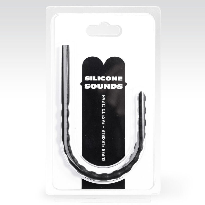 HELT SORT - 6/8 MM SILIKONE URETHRALSONDE
