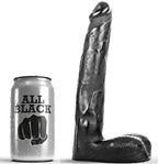 ALL BLACK - REALISTISK DILDO 21 CM