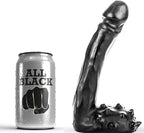ALL BLACK - REALISTISK DILDO 19 CM