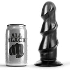 HELT SORT - DILDO 17 CM