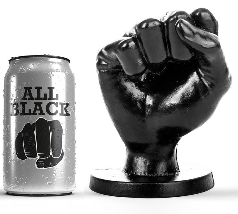 ALL BLACK - ANAL KNÆVE 14 CM