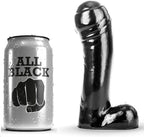 ALL BLACK - DILDO SORT 15 CM