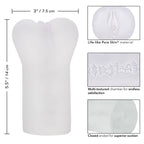 CALEXOTICS - GRÆNSEFRISK VULVA STROKER TRANSPARENT