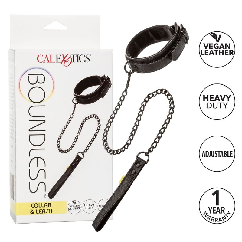 CALEXOTICS - GRÆNSEFRIT HALSBÅND OG SNORE