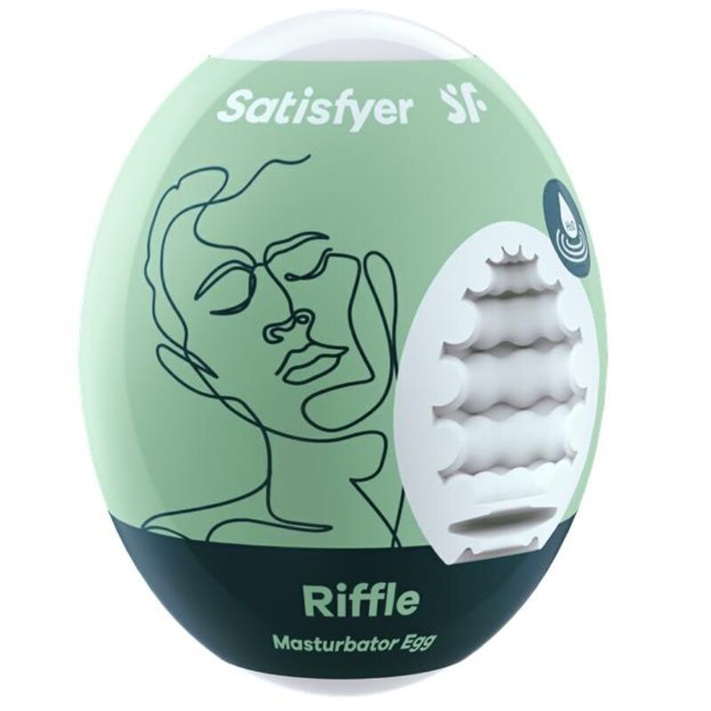 SATISFYER - RIFFLE MASTURBATOR ÆG