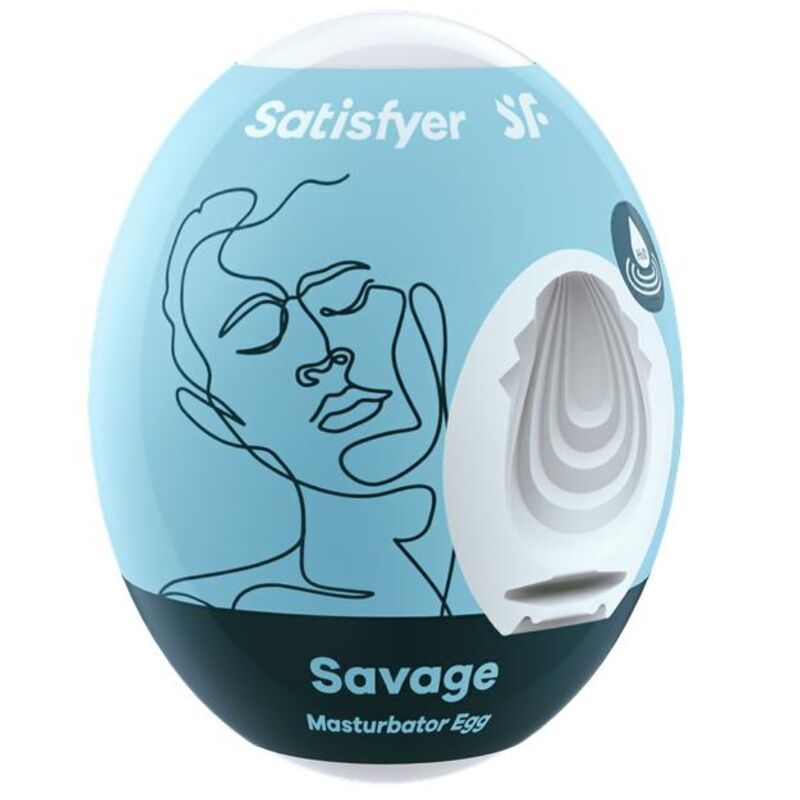 SATISFYER - SAVAGE MATURBATOR ÆG