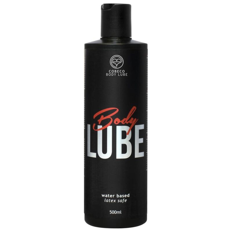 COBECO - BODYLUBE VANDBASERET GLIDEMIDDEL, LATEXSIKKERT 500 ML