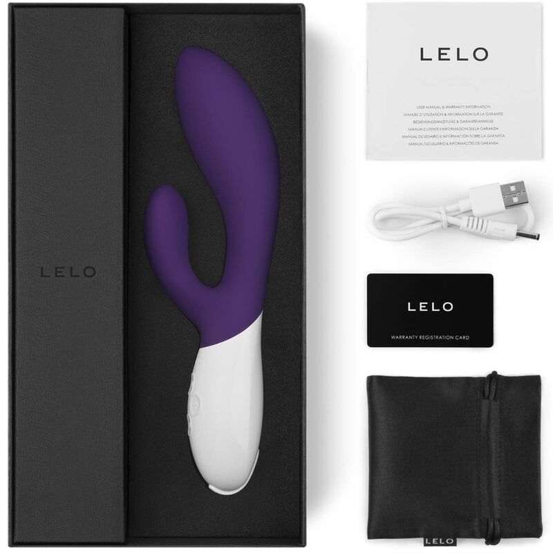 LELO - INA WAVE 2 VBRADOR LUKSUSRET SPECIALURVÆRK LILLA
