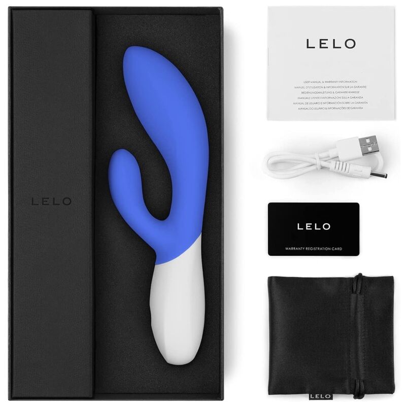 LELO - INA WAVE 2 VBRADOR LUKSUSRET SPECIALURVÆRK CALIFORNIA SKY