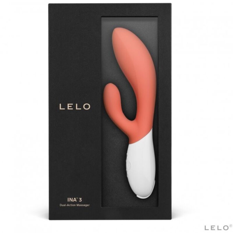 LELO - INA 3 LUKSUS KORAL KANINVIBRATOR