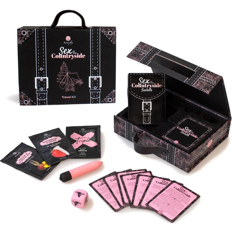 SECRETPLAY - SEX PÅ LANDET REJSEKIT (ES/EN/DE/FR/NL/PT)