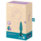 SATISFYER - PLUG ILICIOUS 1 PLUG VIBRATOR GRØN