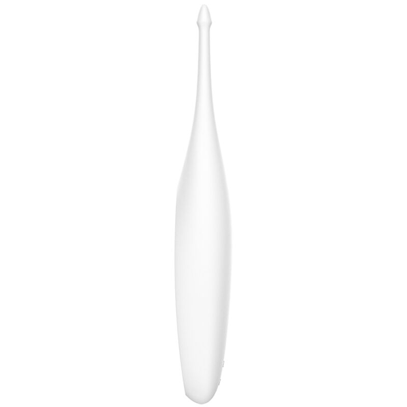 SATISFYER - TWIRLING FUN TIP VIBRATOR HVID