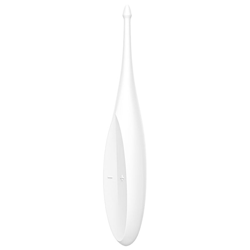 SATISFYER - TWIRLING FUN TIP VIBRATOR HVID