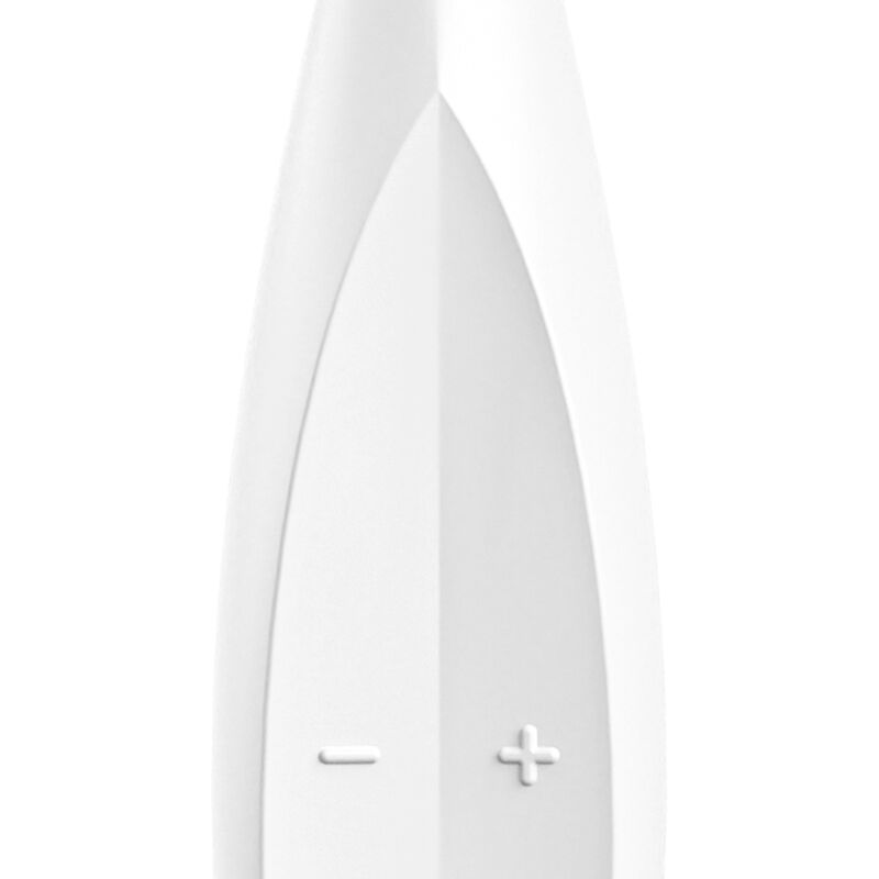 SATISFYER - TWIRLING FUN TIP VIBRATOR HVID
