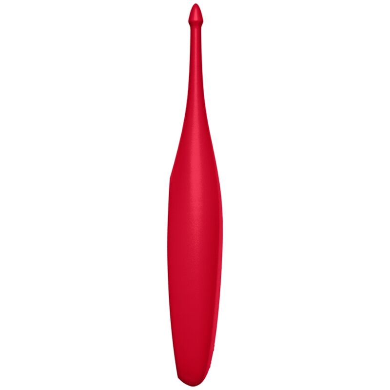 SATISFYER - TWIRLING FUN TIP VIBRATOR RØD