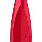 SATISFYER - TWIRLING FUN TIP VIBRATOR RØD