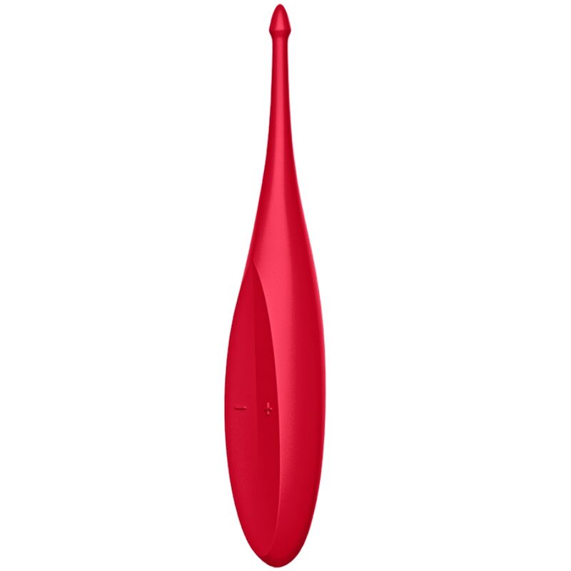SATISFYER - TWIRLING FUN TIP VIBRATOR RØD