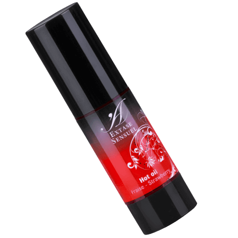 EXTASE SENSUAL - JORDBÆR VARME STIMULERENDE OLIE 30 ML