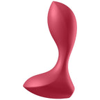 SATISFYER - BACKDOOR LOVER VIBRERINGSPLUG RØD