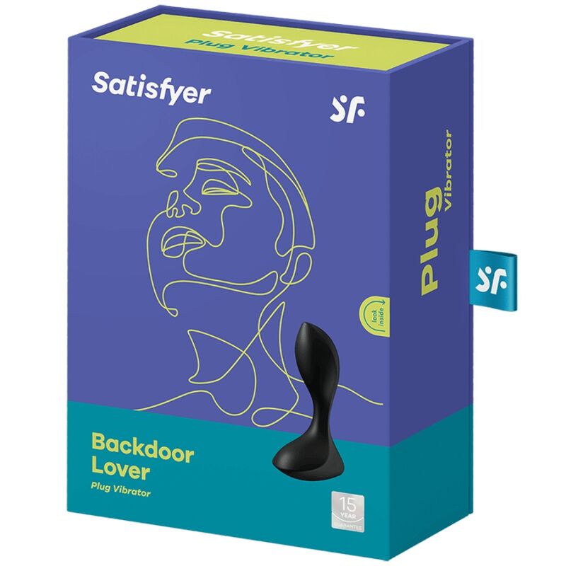 SATISFYER - BACKDOOR LOVER VIBRERINGSPLUG SORT
