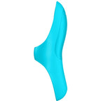 SATISFYER - TEASER FINGERVIBRATOR BLÅ LYS