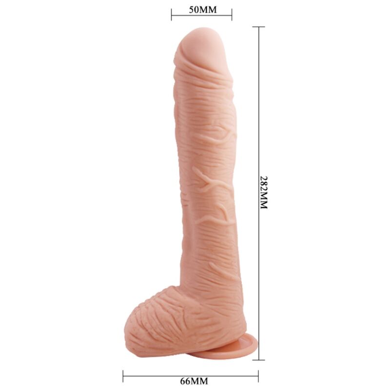 BAILE - ALEX REALISTISK HUD-DILDO 27 CM