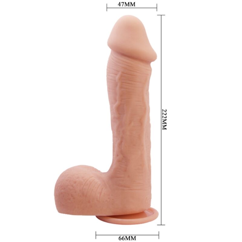 BAILE - JOHNSON REALISTISK HUD-DILDO 22 CM