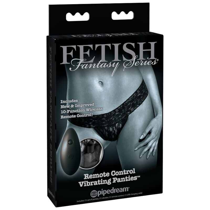 FETISH FANTASY LIMITED EDITION - FJERNBETJENEDE VIBRERENDE TRUSSER