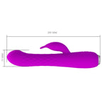 PRETTY LOVE - MOLLY VIBRATOR MED GENOPLADELIG ROTATION