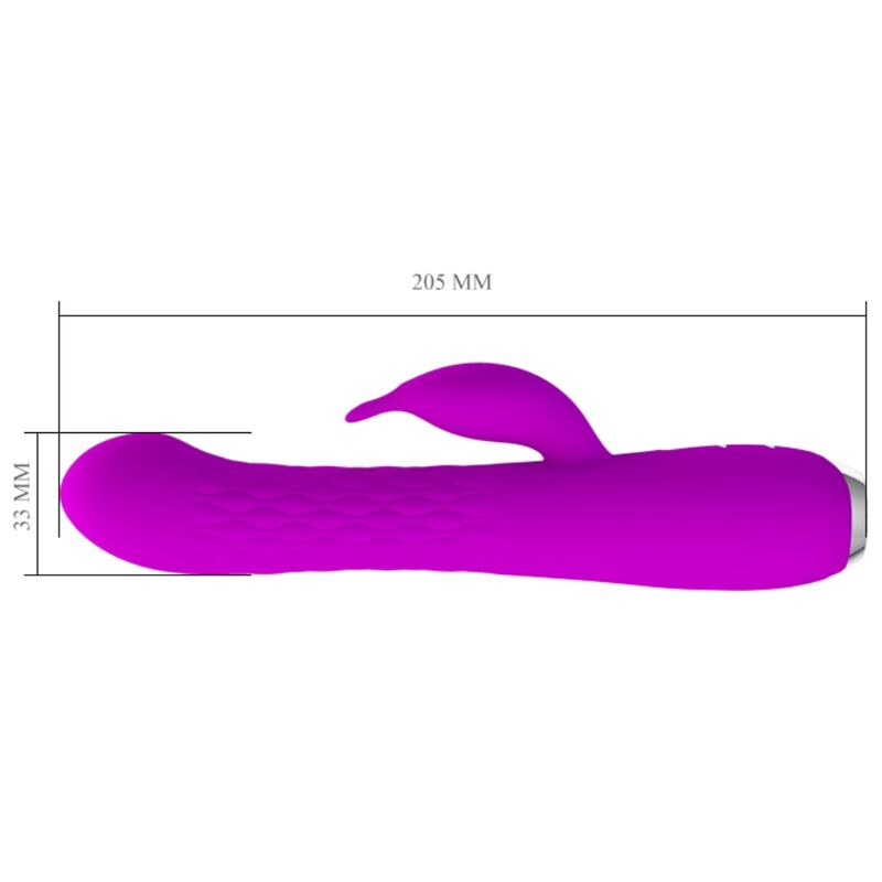 PRETTY LOVE - MOLLY VIBRATOR MED GENOPLADELIG ROTATION