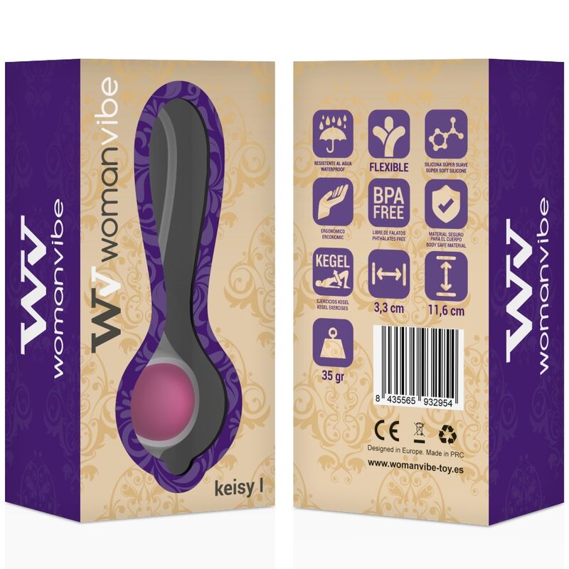 WOMANVIBE - KEISY I BALL GEISHA SILIKONE - PINK