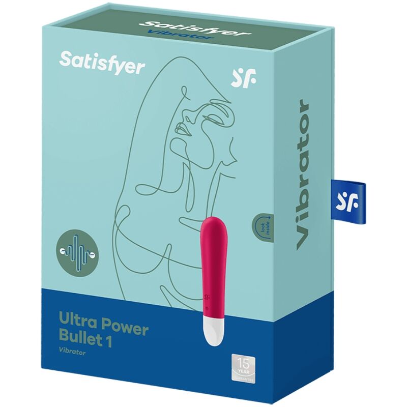 SATISFYER - ULTRA POWER BULLET 1 RØD