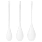SATISFYER - YONI POWER 1 TRÆNINGSSÆT HVID