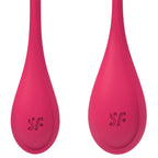 SATISFYER - YONI POWER 1 TRÆNINGSSÆT RØD