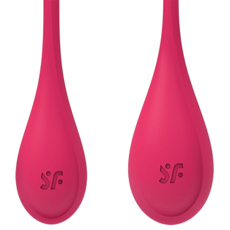 SATISFYER - YONI POWER 1 TRÆNINGSSÆT RØD