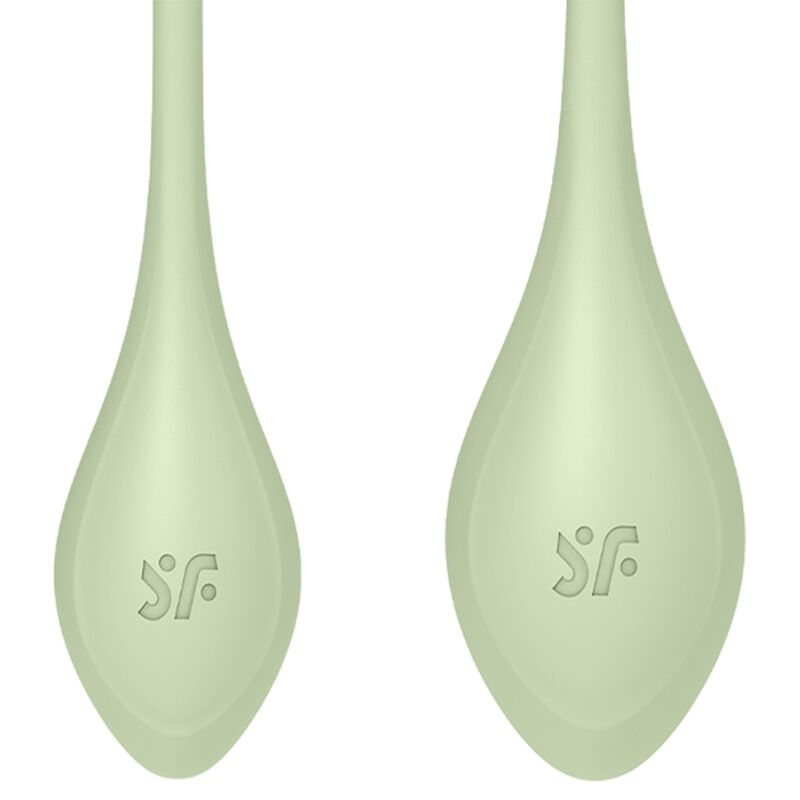 SATISFYER - YONI POWER 2 TRÆNINGSSÆT GRØNT