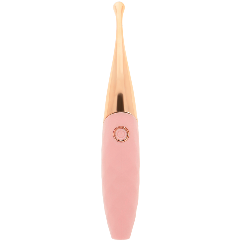 OHMAMA - GENOPLADELIG KLITORISSTIMULATOR 36 PINK-PINKGOLD-TILSTAND