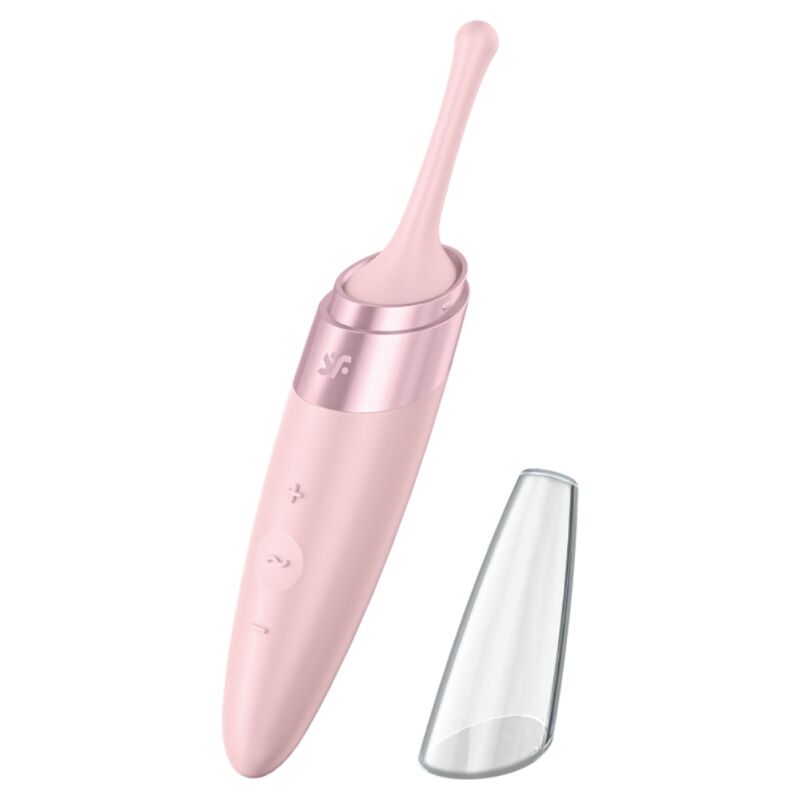 SATISFYER - TWIRLING DELIGHT KLITISTIPVIBRATOR PINK
