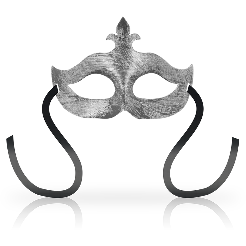 OHMAMA - MASKES FLOWER DE LIS SØLVMASKE